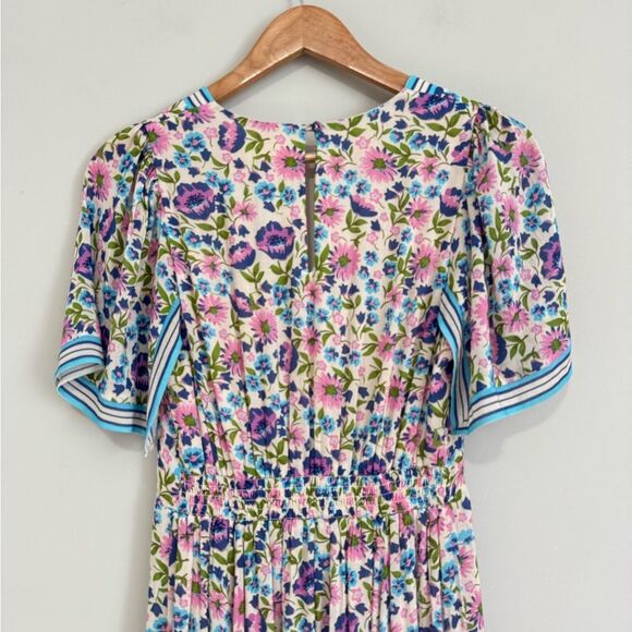 SPELL Impala Lily Handkerchief Floral Dress - Picture 7 of 9